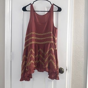 Free People Boho Top/Tunic Sz S